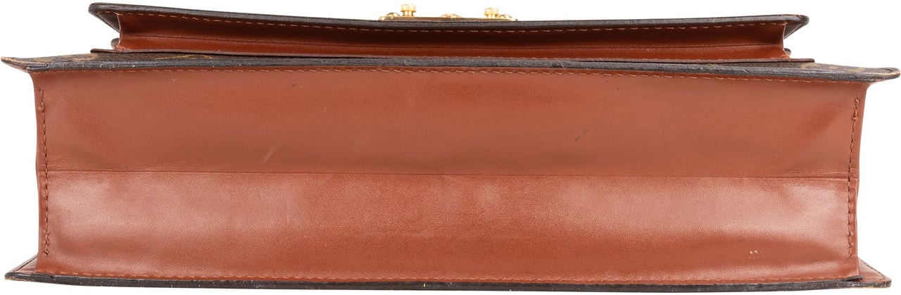 Louis Vuitton Louis Vuitton Canvas Monogram Monceau Handbag Bruin