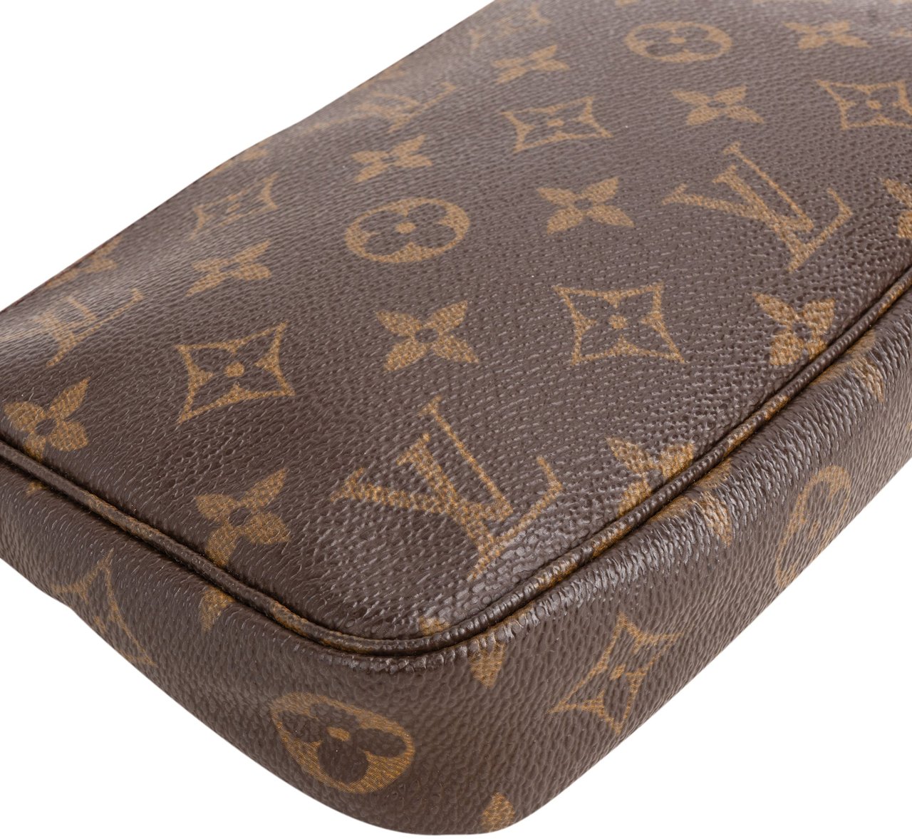 Louis Vuitton Louis Vuitton Canvas Monogram Pochette Accessoire Handbag Bruin