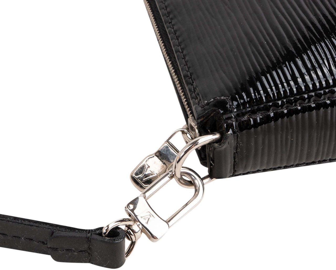 Louis Vuitton Electric Epi Leather NM Pochette Shoulder Bag Zwart