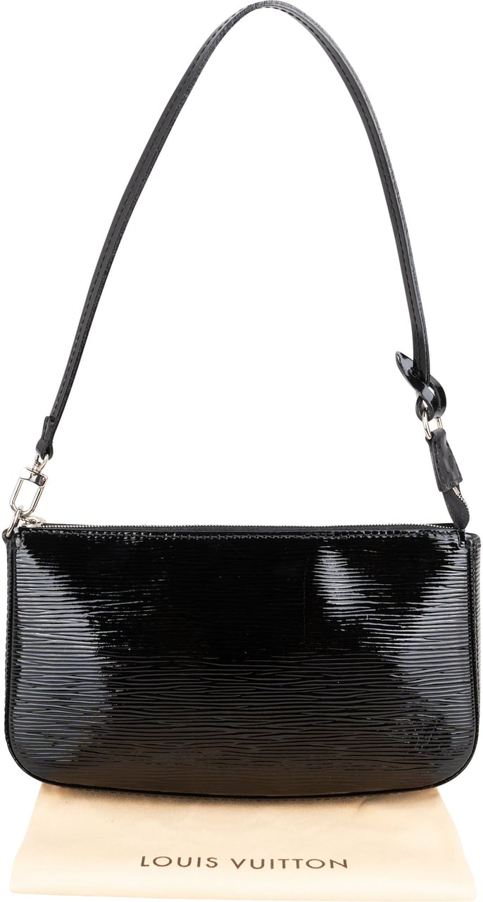 Louis Vuitton Louis Vuitton Electric Epi Leather NM Pochette Shoulder Bag Zwart