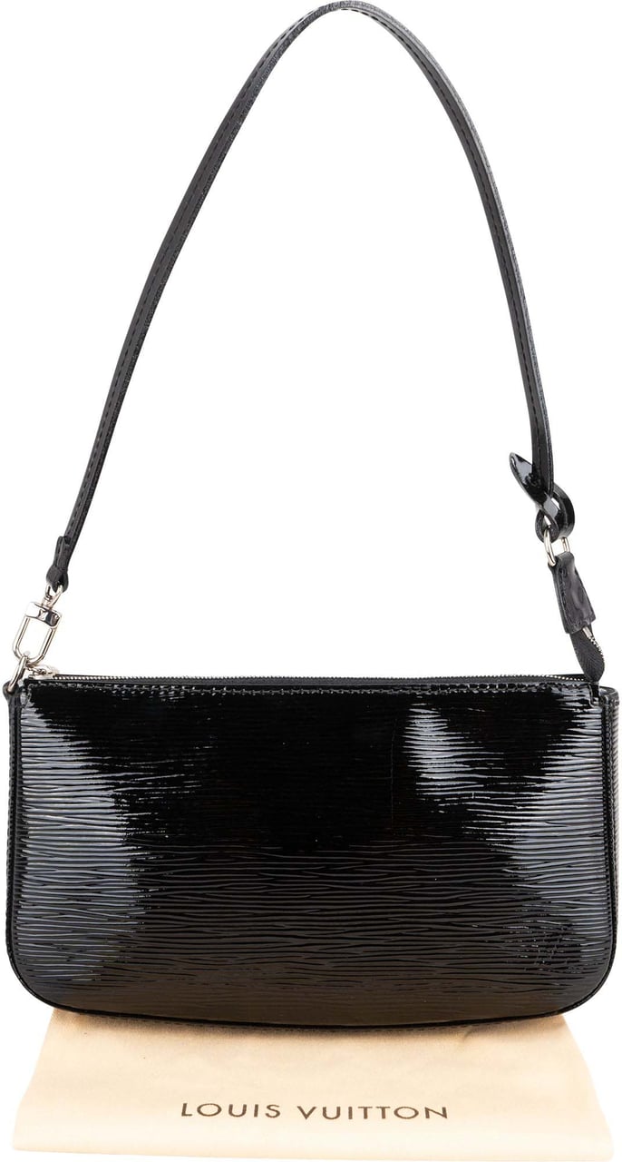 Louis Vuitton Electric Epi Leather NM Pochette Shoulder Bag Zwart