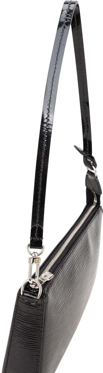 Louis Vuitton Electric Epi Leather NM Pochette Shoulder Bag Zwart