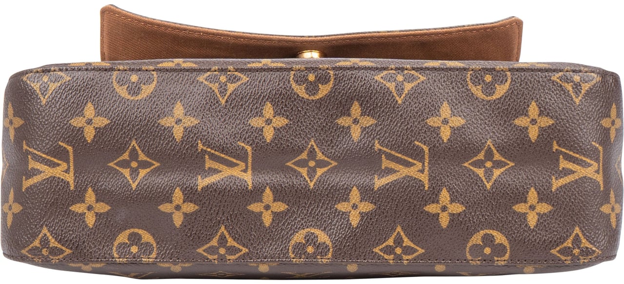 Louis Vuitton Canvas Monogram Looping PM Handbag Bruin