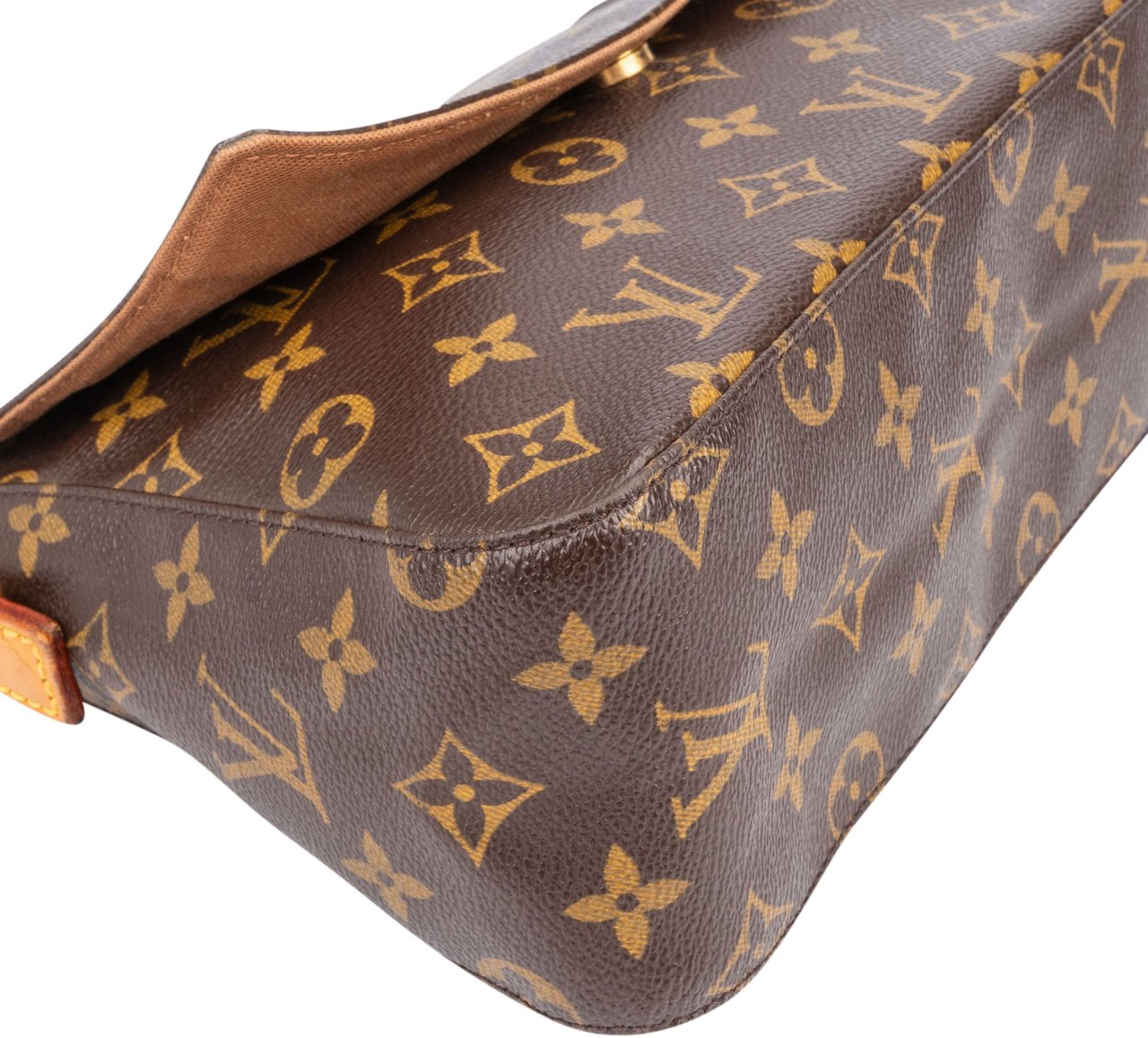 Louis Vuitton Canvas Monogram Looping PM Handbag Bruin