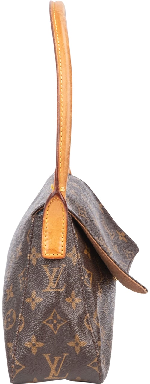 Louis Vuitton Louis Vuitton Canvas Monogram Looping PM Handbag Bruin