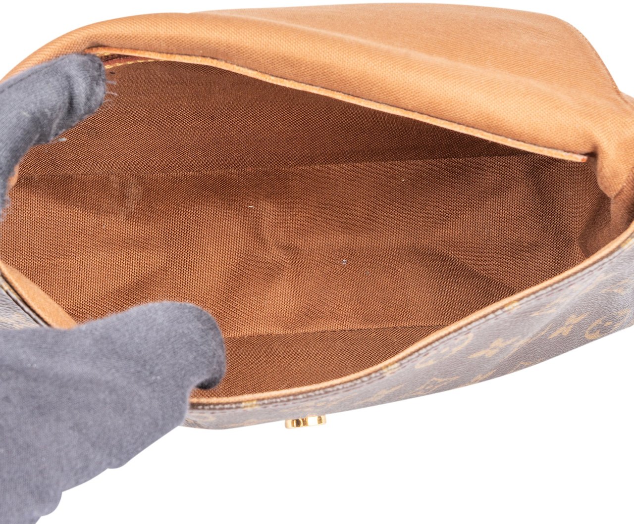 Louis Vuitton Louis Vuitton Canvas Monogram Looping PM Handbag Bruin