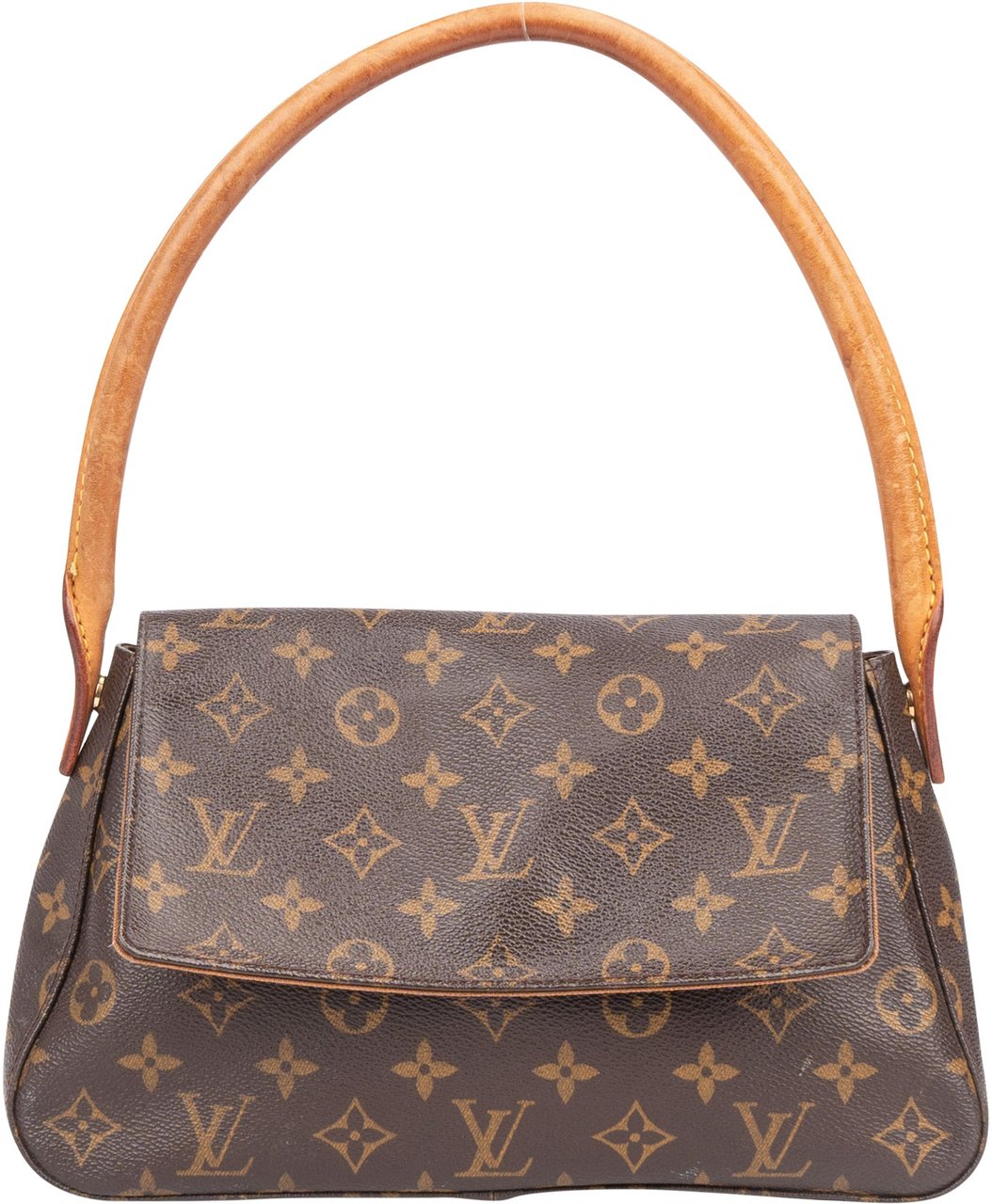 Louis Vuitton Louis Vuitton Canvas Monogram Looping PM Handbag Bruin