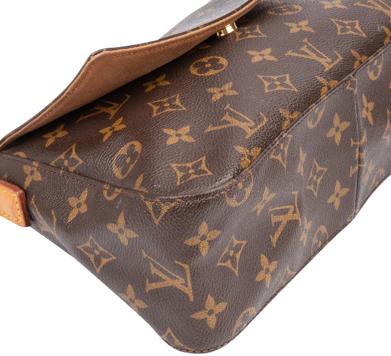Louis Vuitton Louis Vuitton Canvas Monogram Looping PM Handbag Bruin
