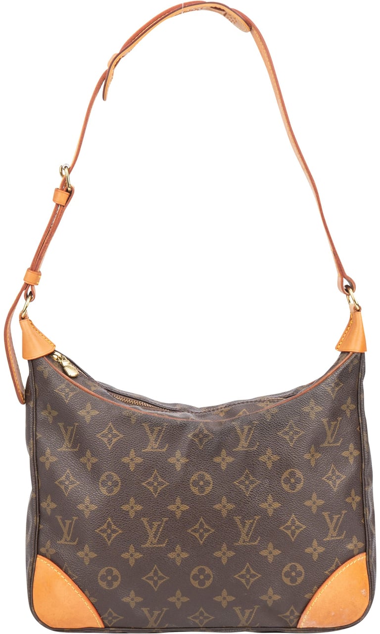 Louis Vuitton Louis Vuitton Canvas Monogram Boulogne Shoulder Bag Bruin