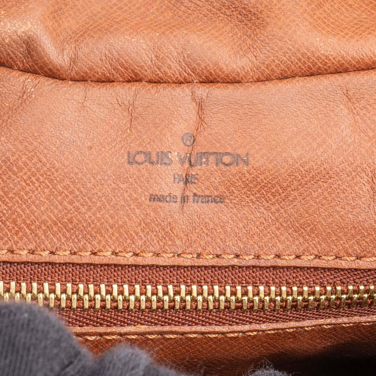 Louis Vuitton Louis Vuitton Canvas Monogram Boulogne Shoulder Bag Bruin