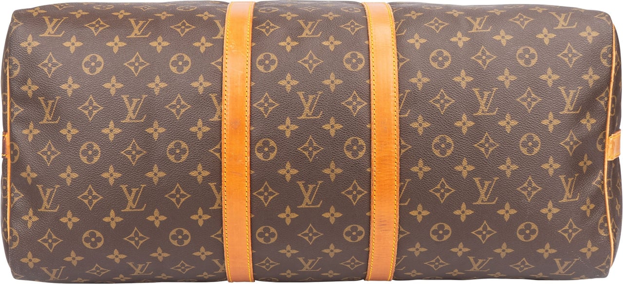 Louis Vuitton Louis Vuitton Canvas Monogram Keepall 55 Bandouliere Bruin