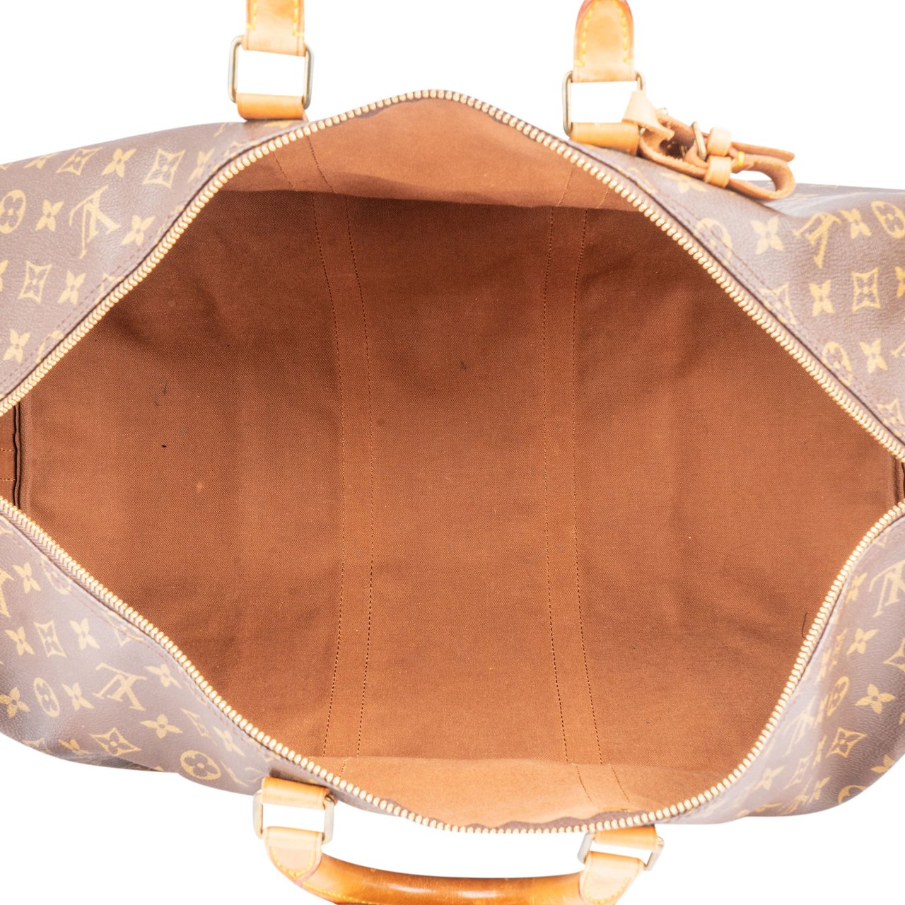 Louis Vuitton Louis Vuitton Canvas Monogram Keepall 55 Bandouliere Bruin