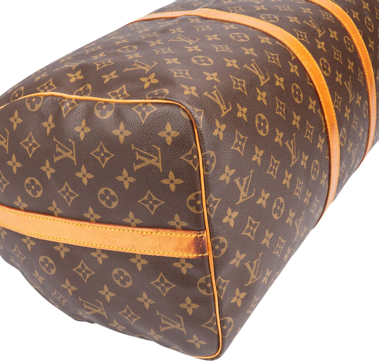 Louis Vuitton Louis Vuitton Canvas Monogram Keepall 55 Bandouliere Bruin