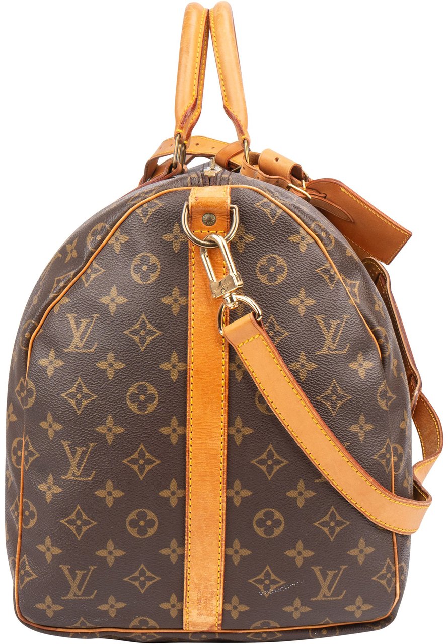 Louis Vuitton Louis Vuitton Canvas Monogram Keepall 55 Bandouliere Bruin