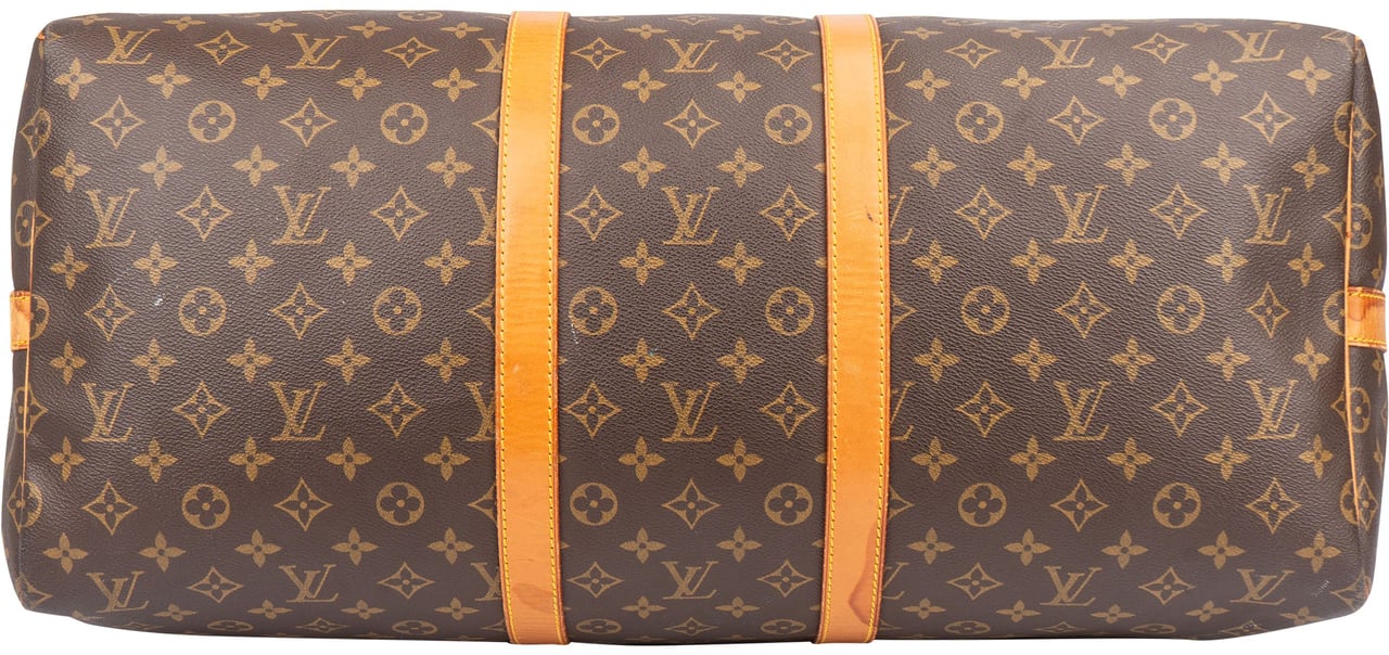 Louis Vuitton Louis Vuitton Canvas Monogram Keepall 55 Bandouliere Bruin