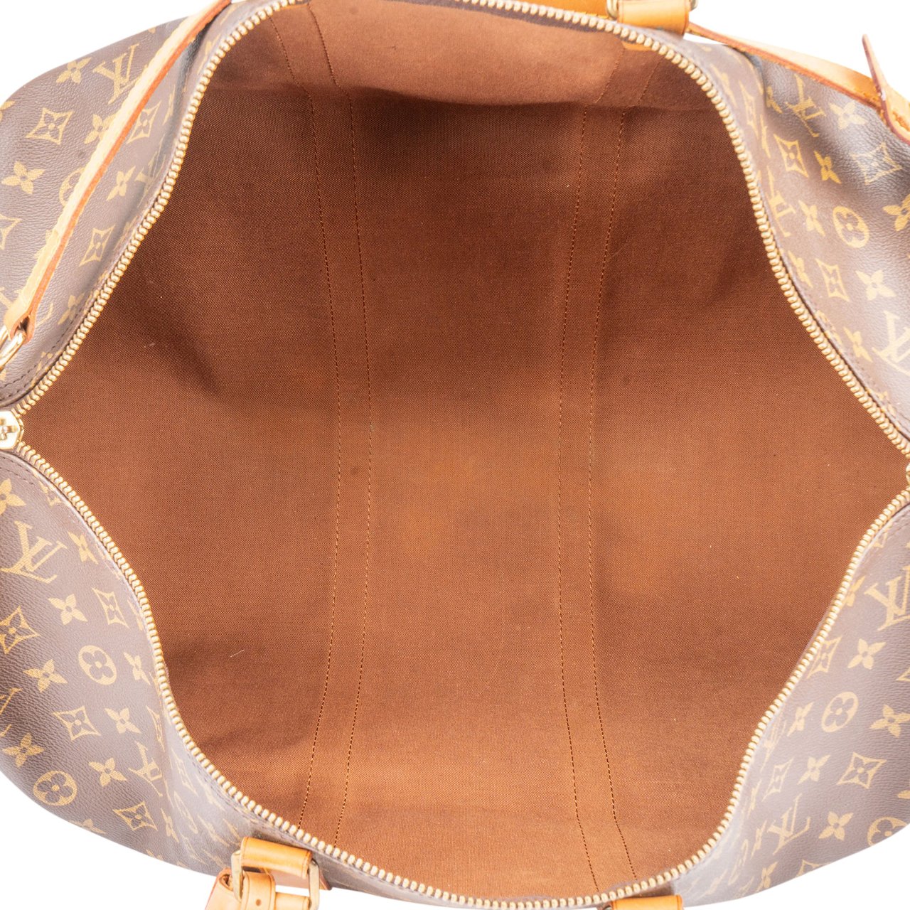 Louis Vuitton Louis Vuitton Canvas Monogram Keepall 55 Bandouliere Bruin