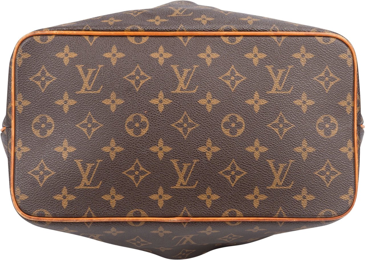 Louis Vuitton Louis Vuitton Canvas Monogram Palermo PM Handbag Bruin