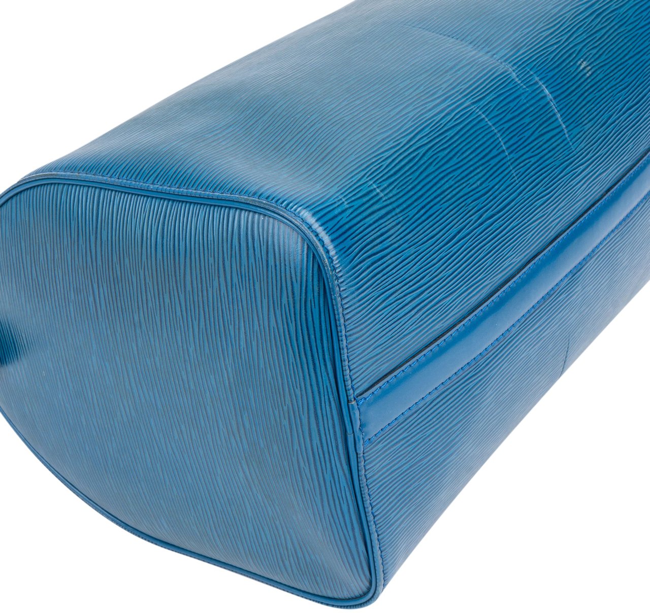 Louis Vuitton Louis Vuitton Bleu Epi Leather Speedy 30 Handbag Blauw