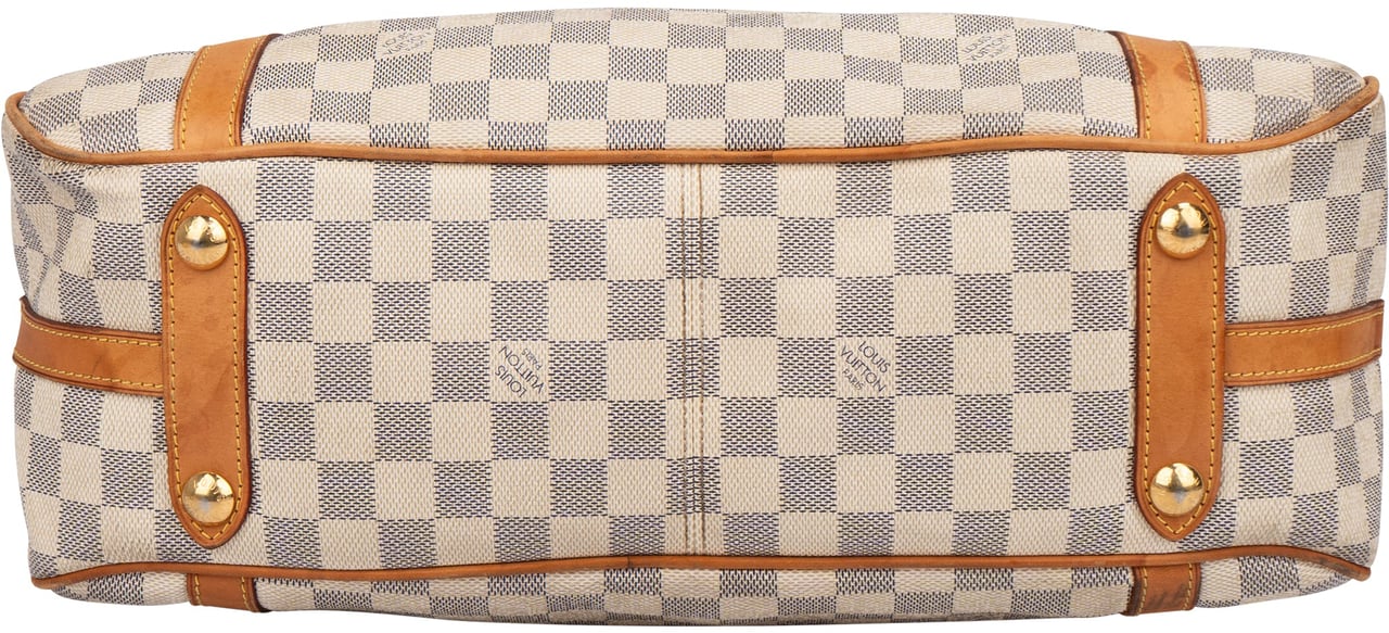 Louis Vuitton Damier Azur Monogram Stresa PM Shoulder Bag Bruin