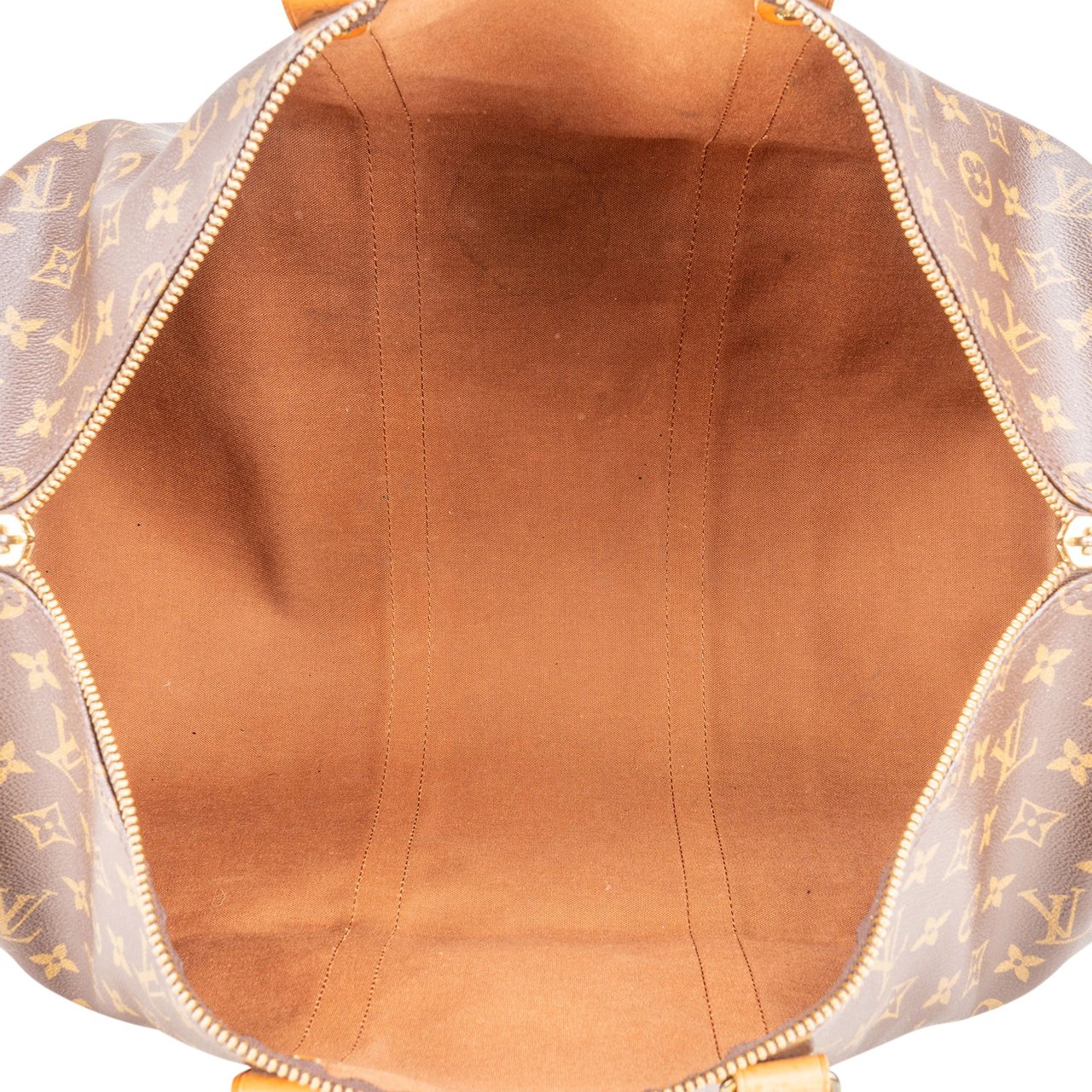 Louis Vuitton Louis Vuitton Canvas Monogram Keepall 50 Bandouliere Bruin