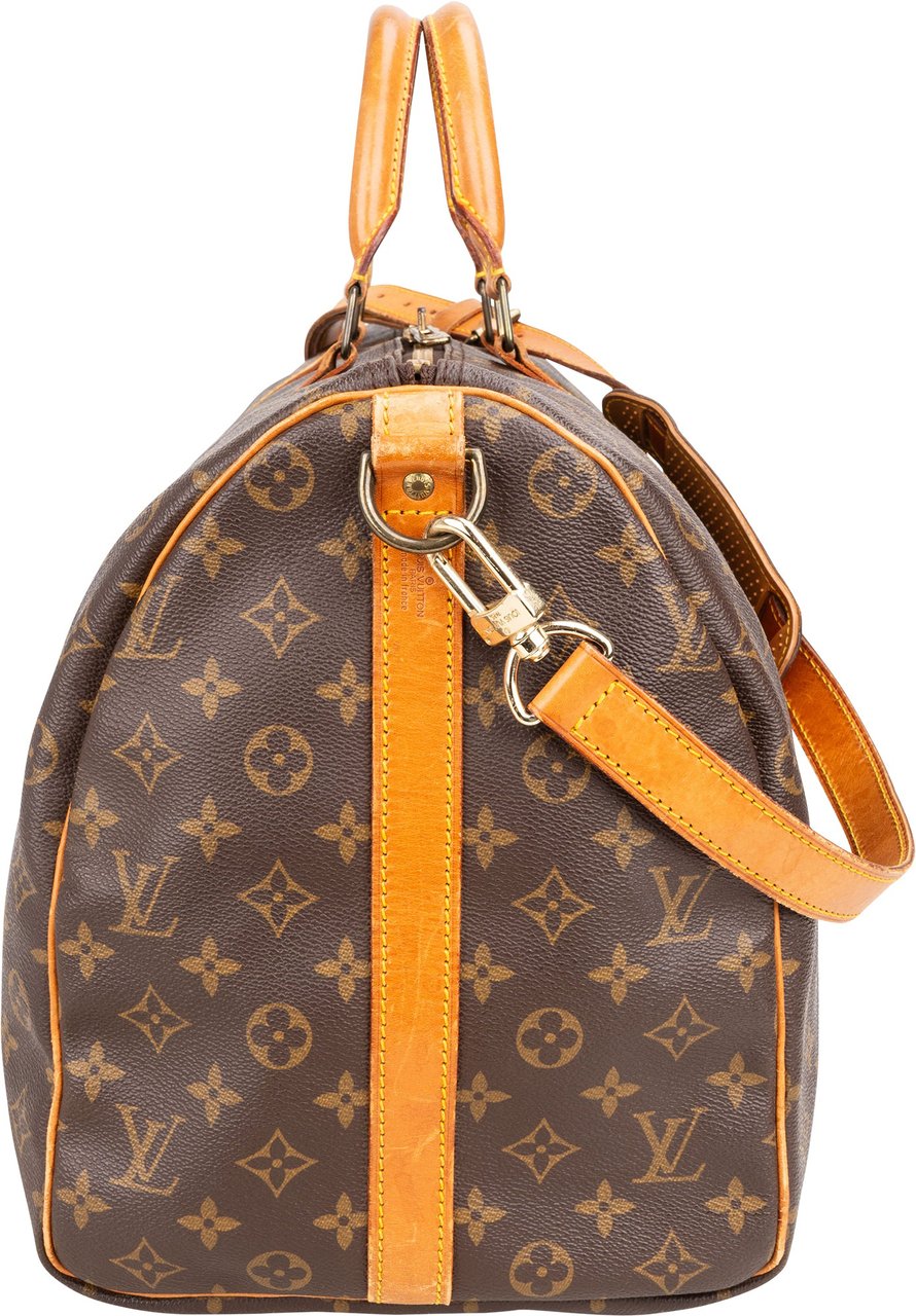 Louis Vuitton Louis Vuitton Canvas Monogram Keepall 50 Bandouliere Bruin