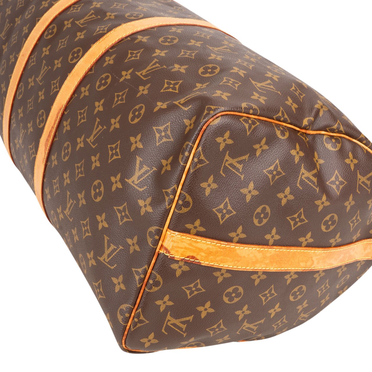 Louis Vuitton Louis Vuitton Canvas Monogram Keepall 55 Bandouliere Bruin