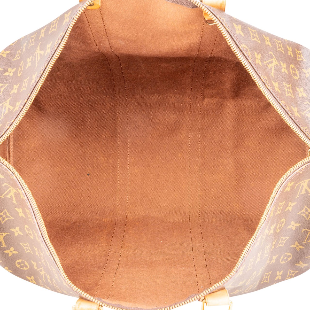 Louis Vuitton Louis Vuitton Canvas Monogram Keepall 55 Bandouliere Bruin