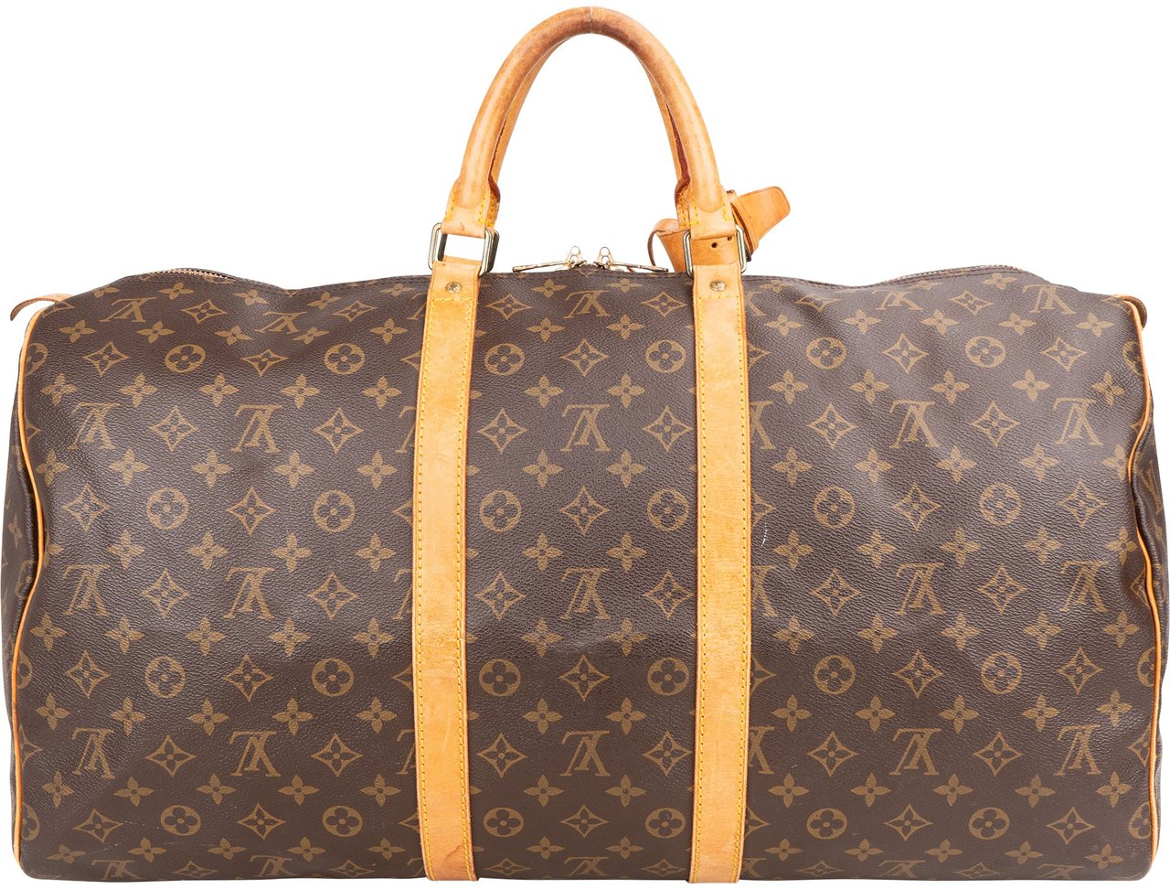 Louis Vuitton Louis Vuitton Canvas Monogram Keepall 55 Bruin