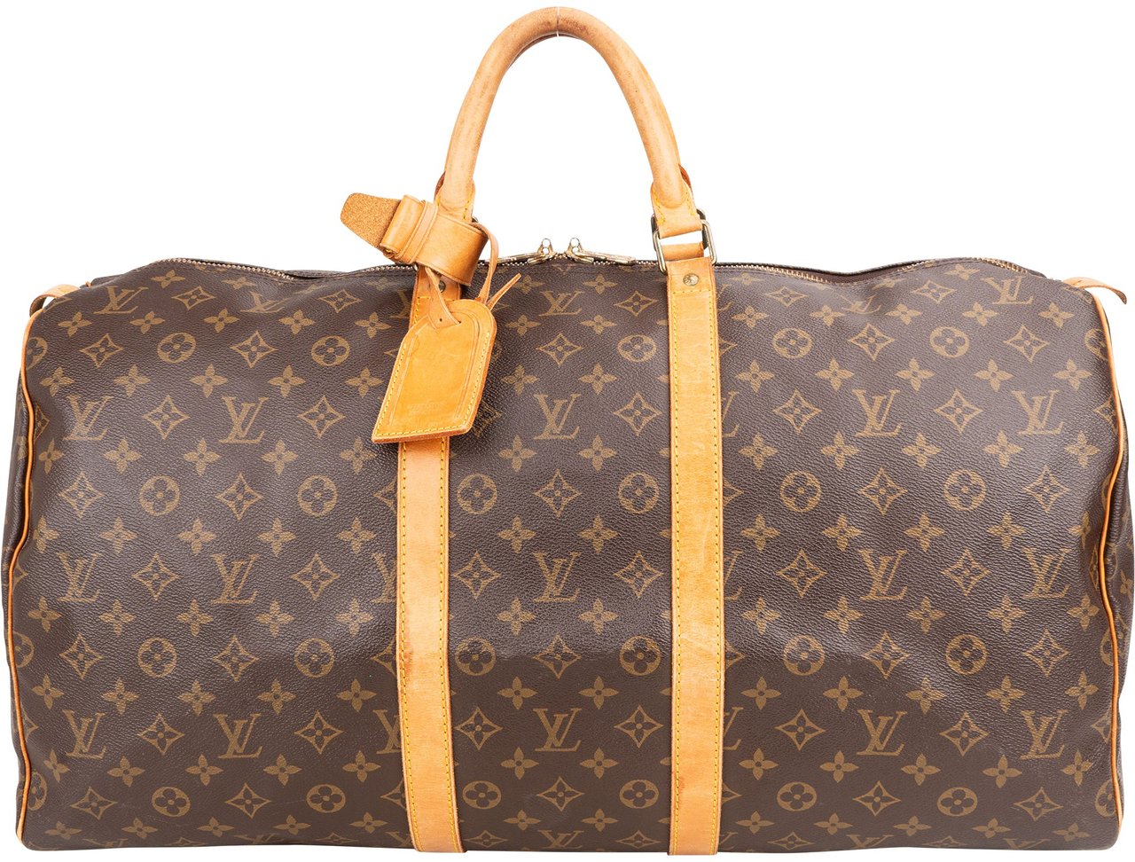 Louis Vuitton Louis Vuitton Canvas Monogram Keepall 55 Bruin