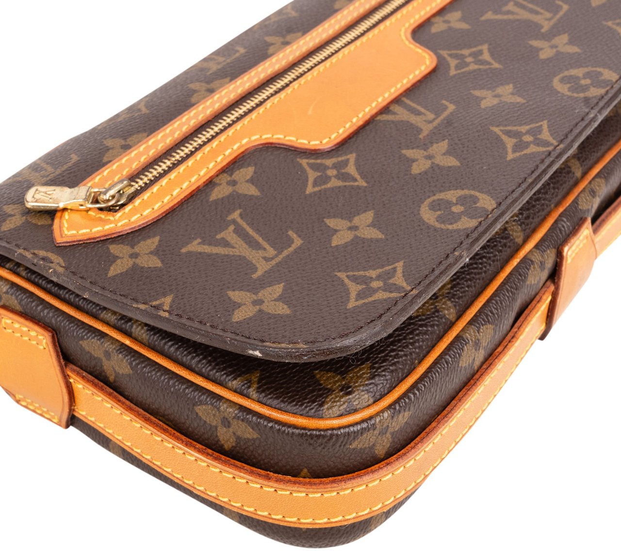 Louis Vuitton Louis Vuitton Canvas Monogram Saint Germain PM Crossbody Bag Bruin