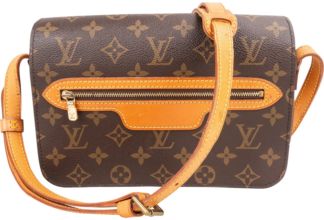 Louis Vuitton Louis Vuitton Canvas Monogram Saint Germain PM Crossbody Bag Bruin