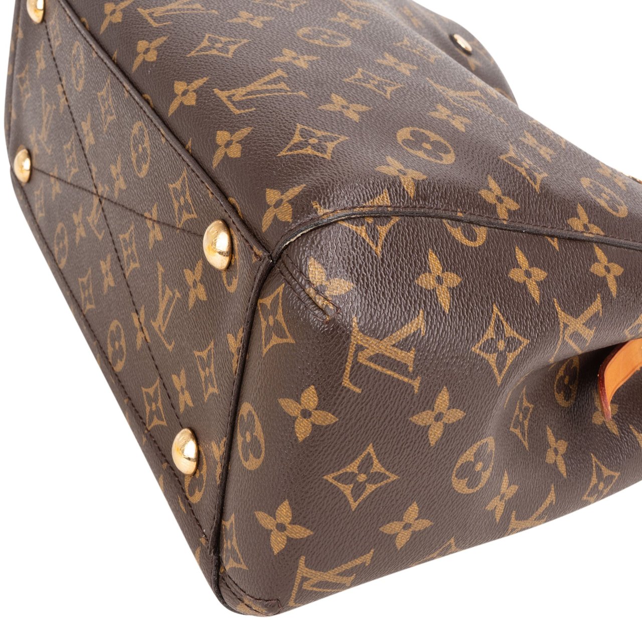 Louis Vuitton Louis Vuitton Canvas Monogram Montaigne MM Handbag Bruin