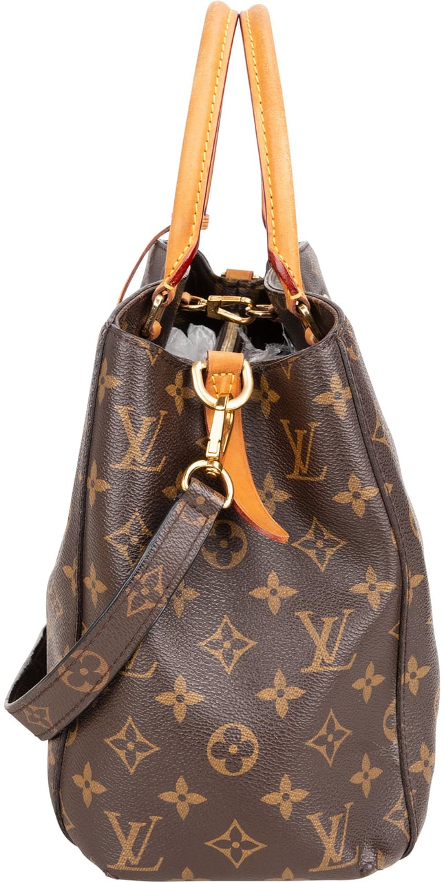 Louis Vuitton Louis Vuitton Canvas Monogram Montaigne MM Handbag Bruin