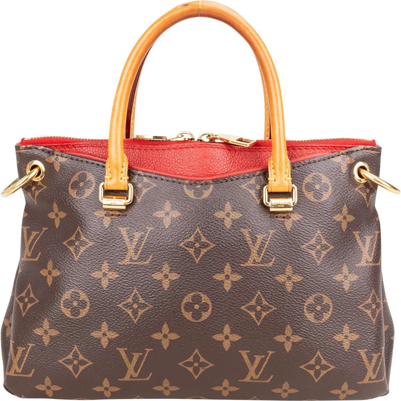 Louis Vuitton Louis Vuitton Canvas Monogram Pallas PM Handbag Bruin