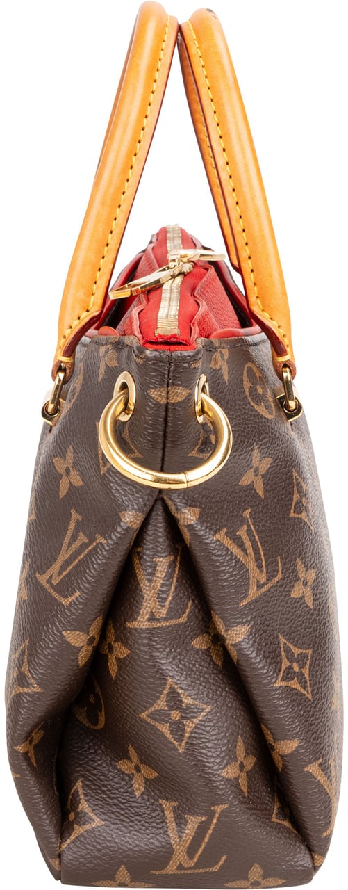 Louis Vuitton Louis Vuitton Canvas Monogram Pallas PM Handbag Bruin