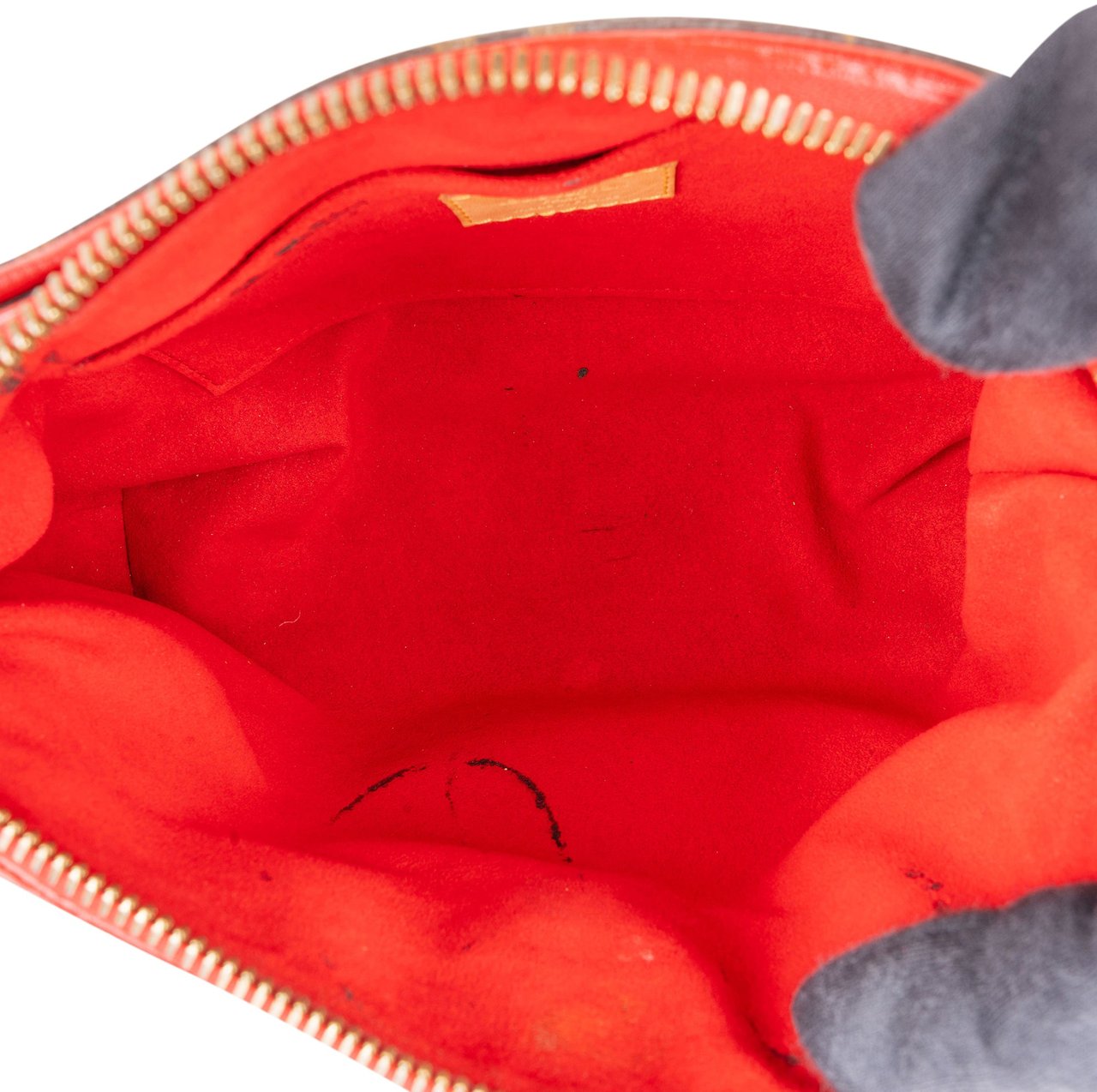 Louis Vuitton Louis Vuitton Canvas Monogram Pallas PM Handbag Bruin