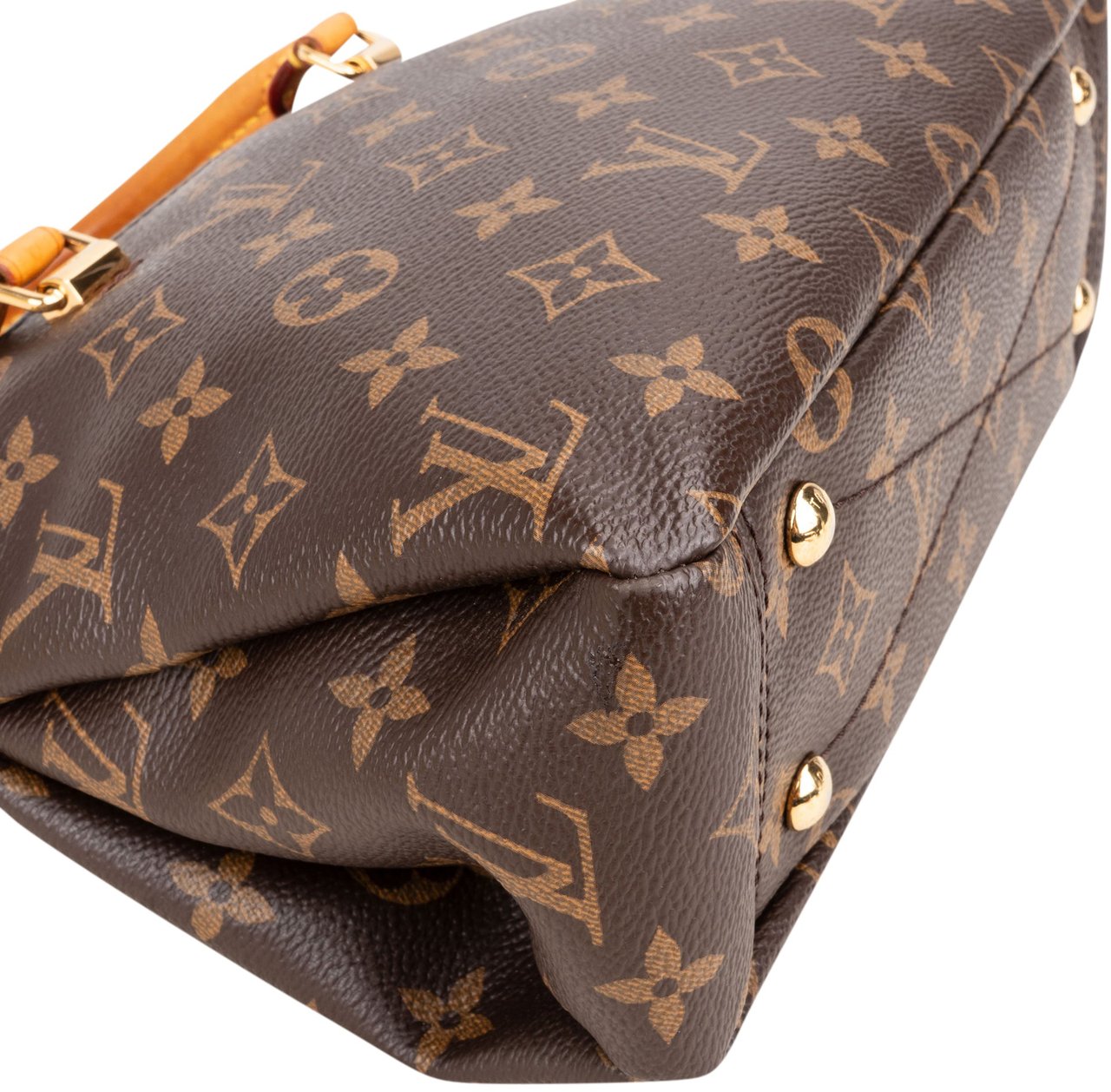 Louis Vuitton Louis Vuitton Canvas Monogram Pallas PM Handbag Bruin