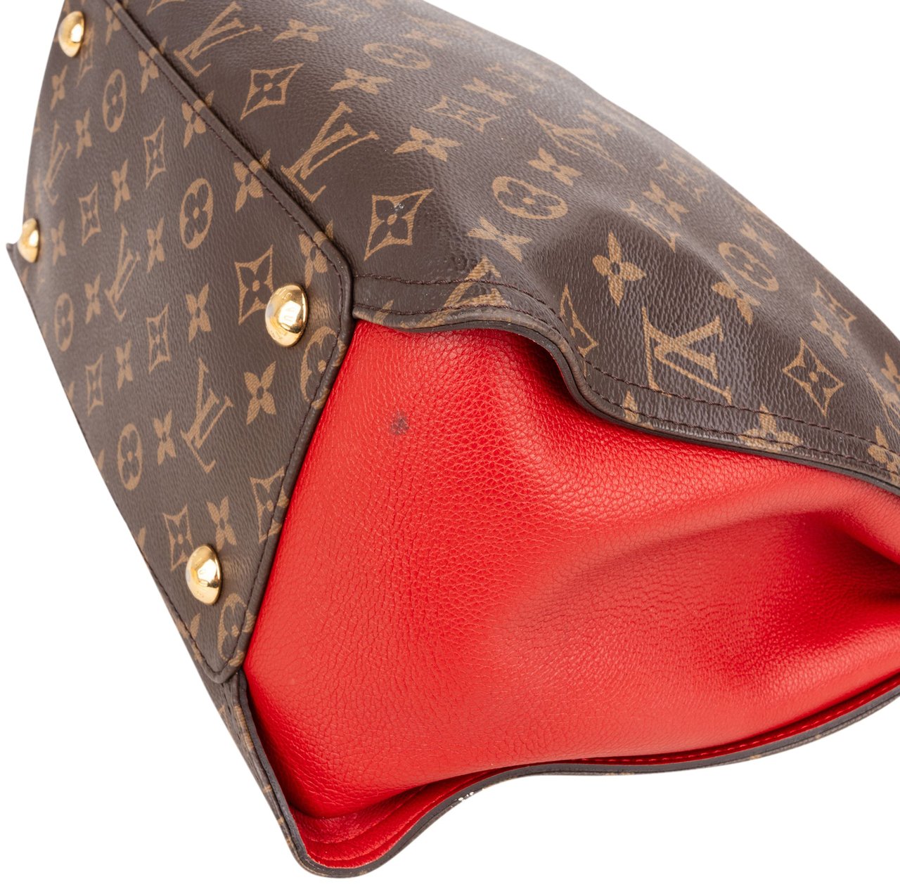 Louis Vuitton Canvas Monogram Gaia Handbag Bruin