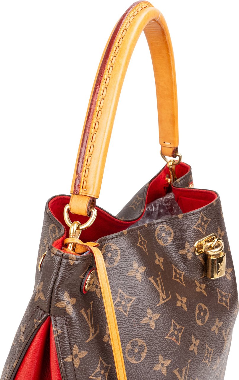 Louis Vuitton Canvas Monogram Gaia Handbag Bruin