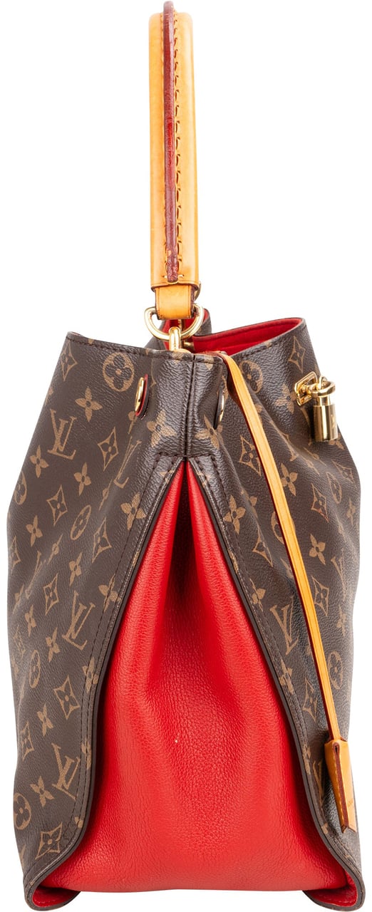 Louis Vuitton Canvas Monogram Gaia Handbag Bruin
