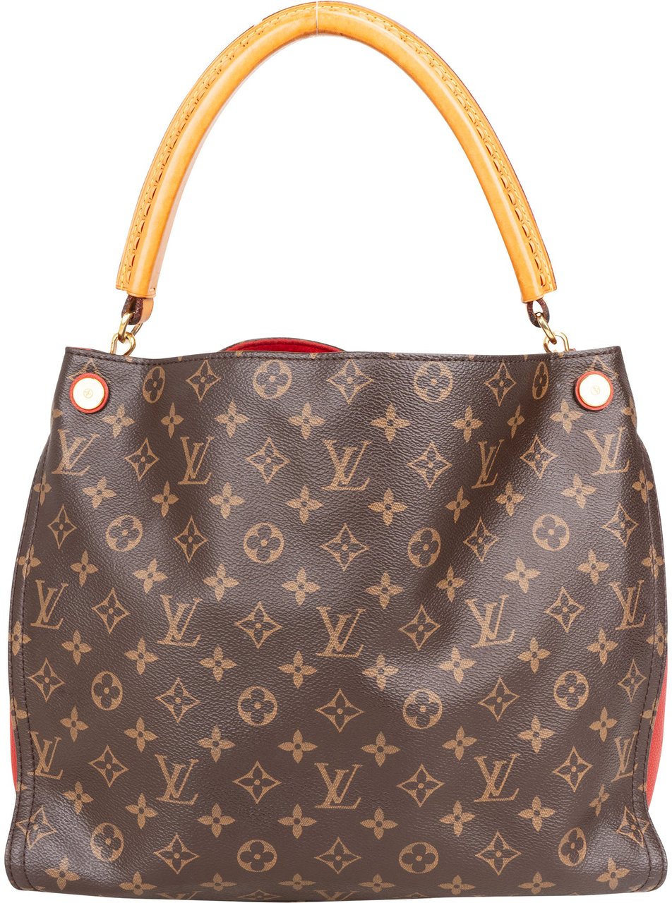 Louis Vuitton Canvas Monogram Gaia Handbag Bruin