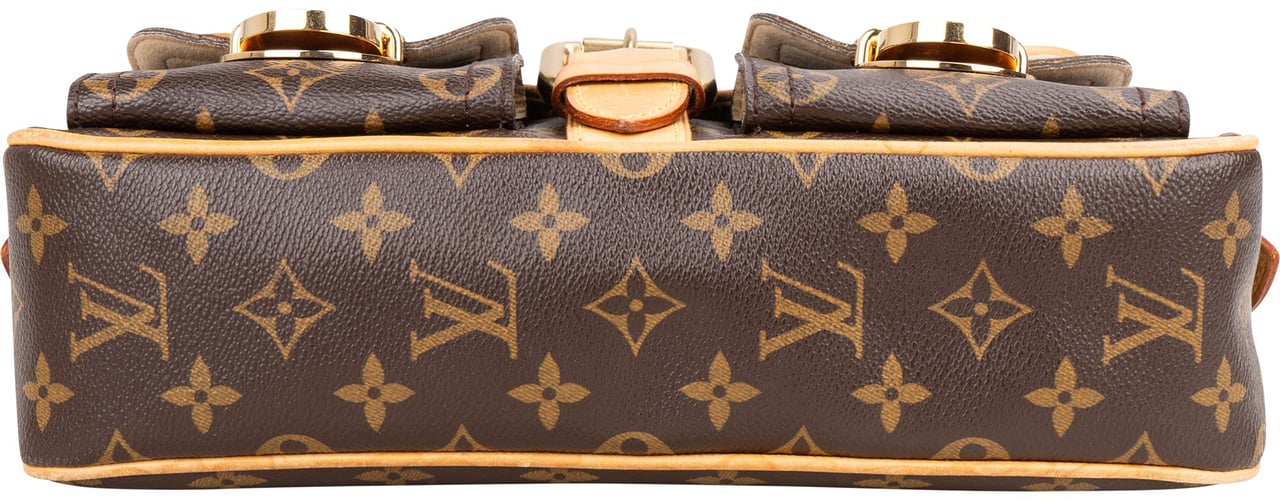 Louis Vuitton Louis Vuitton Canvas Monogram Hudson PM Shoulder Bag Bruin