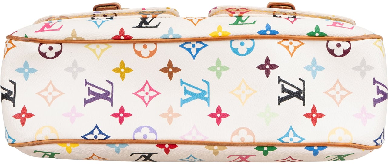 Louis Vuitton Louis Vuitton Murakami Multicolor Lodge Handbag Wit