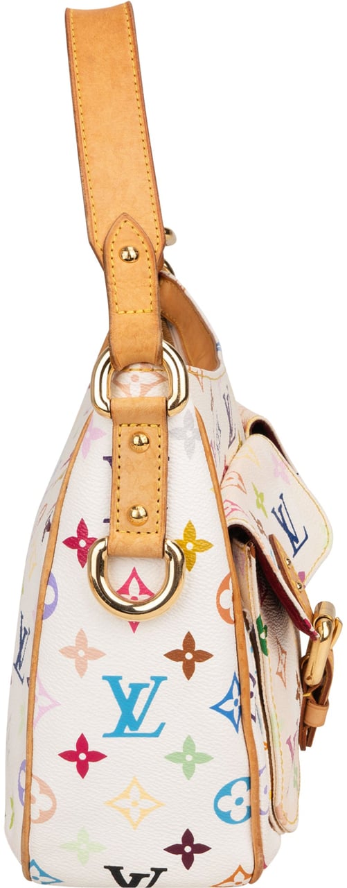 Louis Vuitton Louis Vuitton Murakami Multicolor Lodge Handbag Wit
