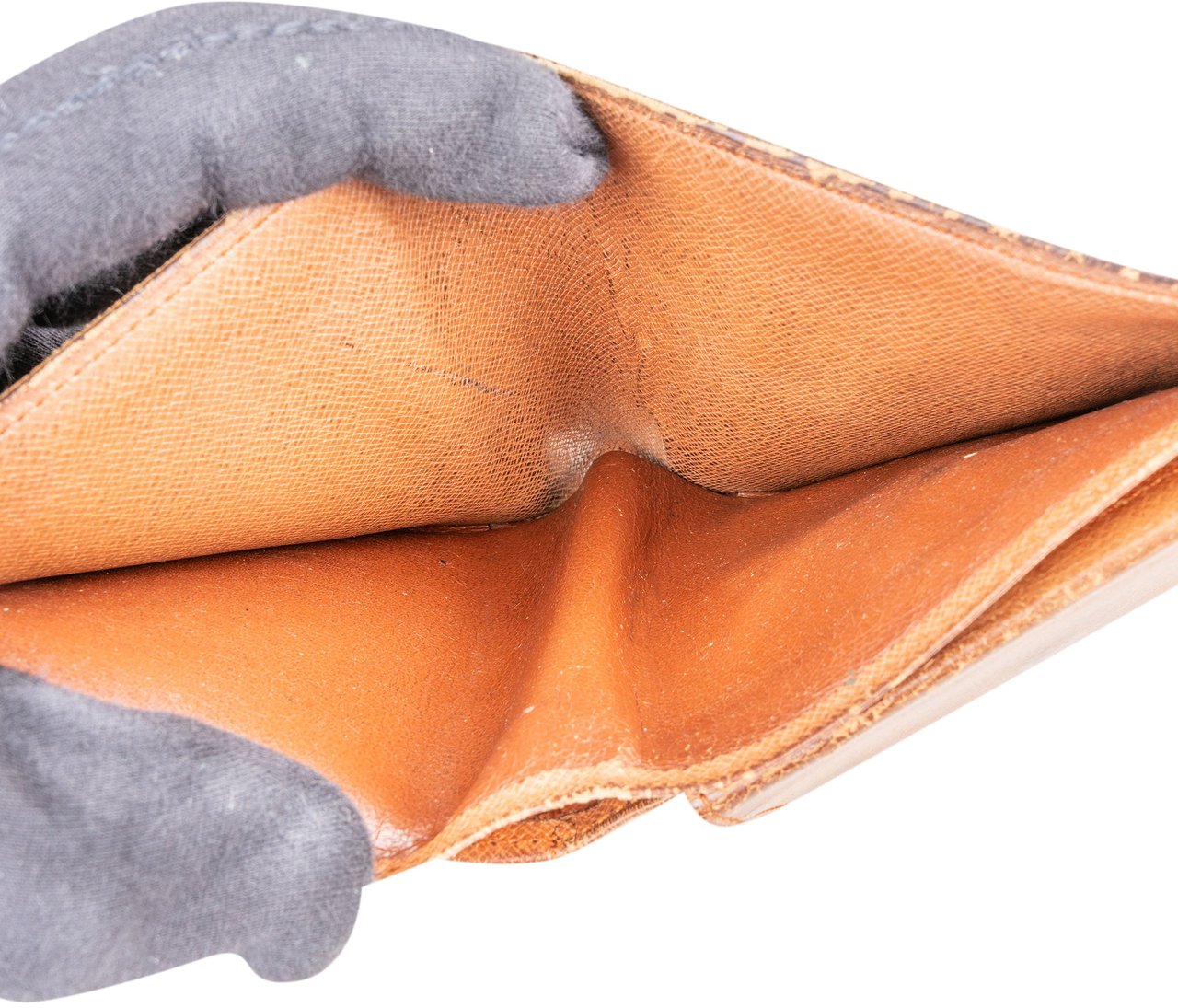 Louis Vuitton Louis Vuitton Canvas Monogram Marco Wallet Bruin