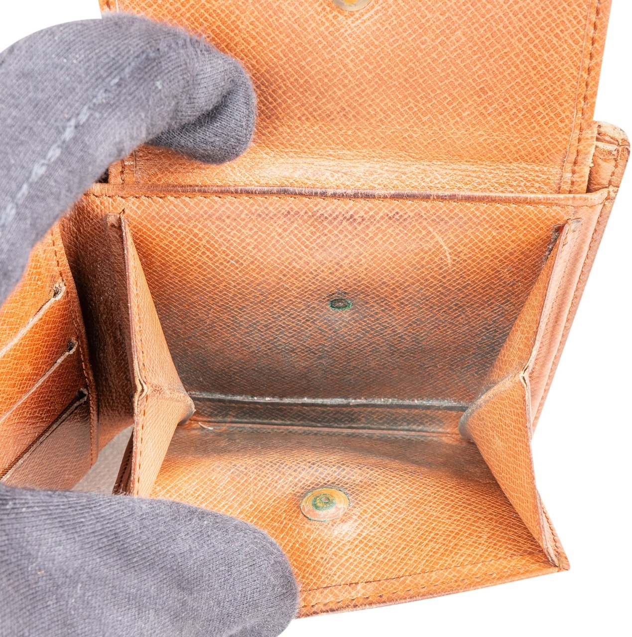 Louis Vuitton Louis Vuitton Canvas Monogram Marco Wallet Bruin