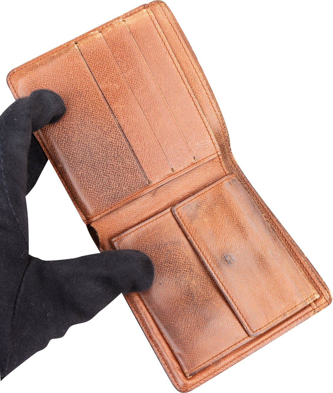 Louis Vuitton Louis Vuitton Canvas Monogram Marco Wallet Bruin