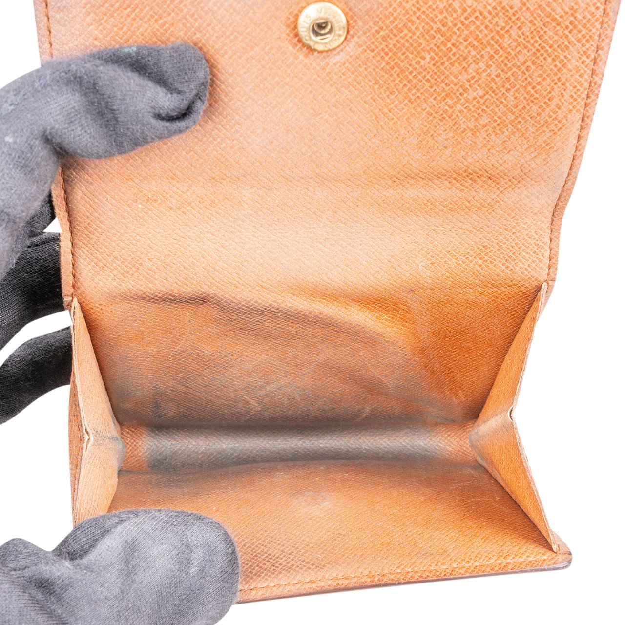 Louis Vuitton Louis Vuitton Canvas Monogram Elise Wallet Bruin