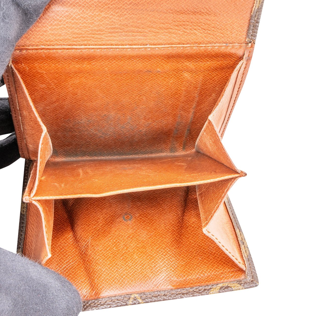 Louis Vuitton Louis Vuitton Canvas Monogram Elise Wallet Bruin