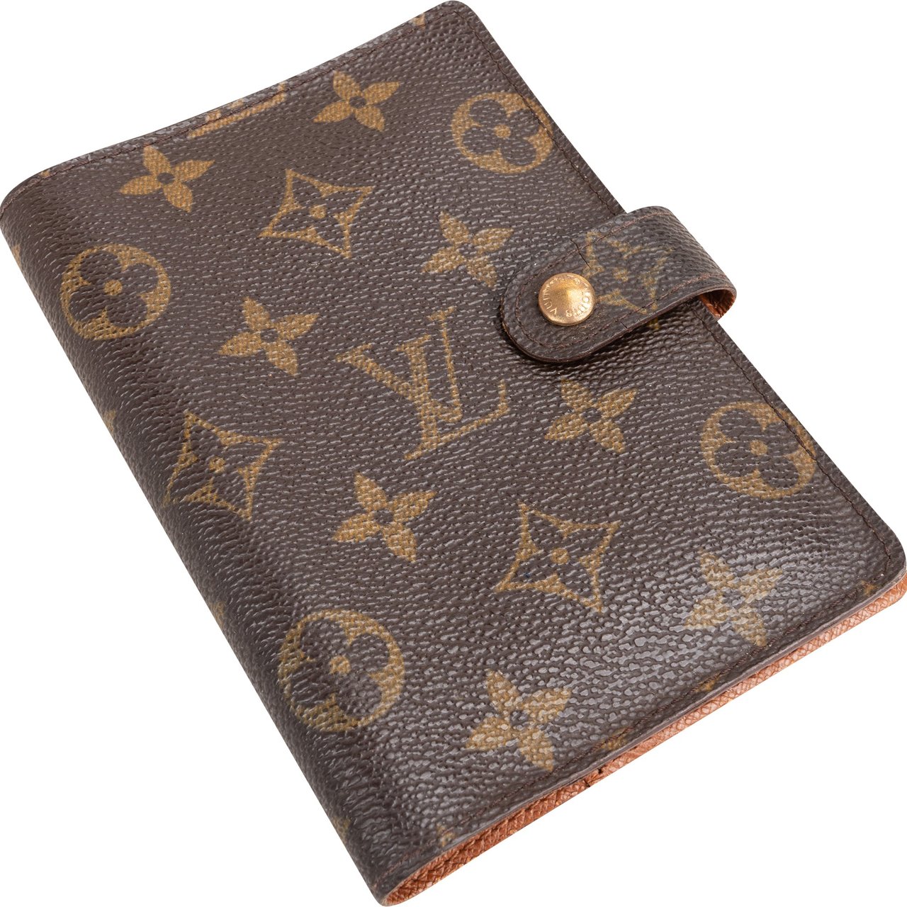 Louis Vuitton Louis Vuitton Canvas Monogram Agenda PM Bruin